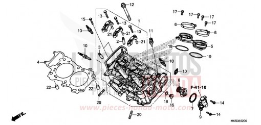 CYLINDER HEAD CRF1100D2L de 2020